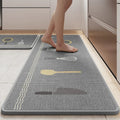 Tapis de Cuisine en Lin Imprimé Motif Cartoon - Tapis Antidérapant Absorbant pour Cuisine et Entrée - Cuisine Chez Nadine