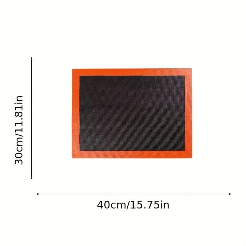 Tapis de cuisson en silicone réutilisable - Antiadhésif pour four, BBQ, macarons et biscuits - Cuisine Chez Nadine