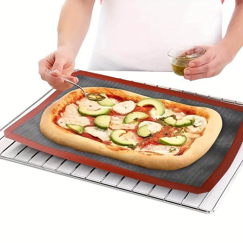 Tapis de cuisson en silicone réutilisable - Antiadhésif pour four, BBQ, macarons et biscuits - Cuisine Chez Nadine