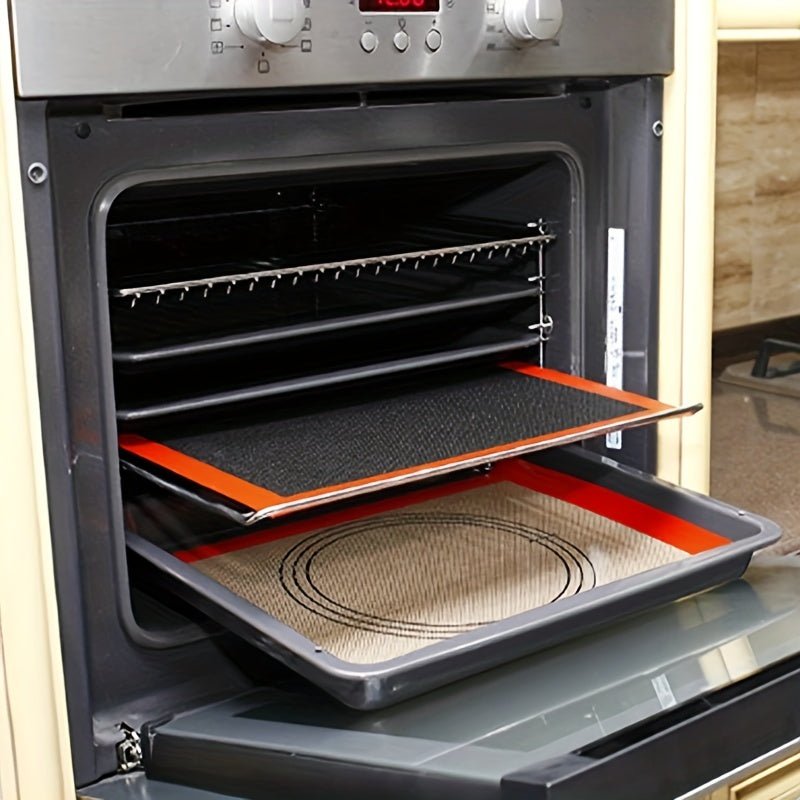Tapis de cuisson en silicone réutilisable - Antiadhésif pour four, BBQ, macarons et biscuits - Cuisine Chez Nadine