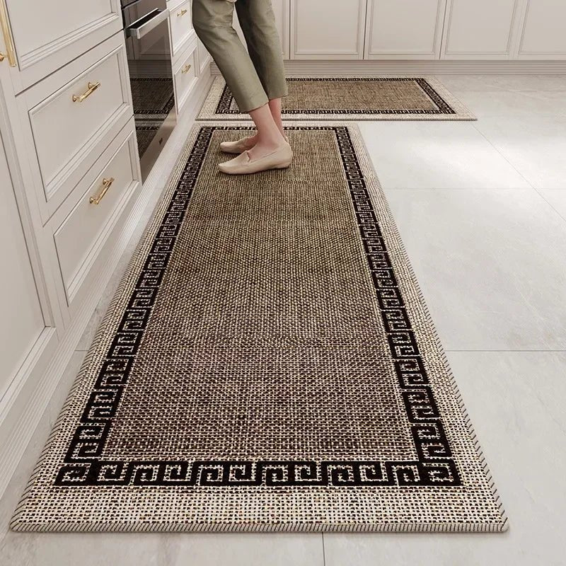 Tapis pour cuisine tapis de sol décoration de la maison tapis Long tapis antidérapant tapis de pied résistant à l'usure - Cuisine Chez Nadine