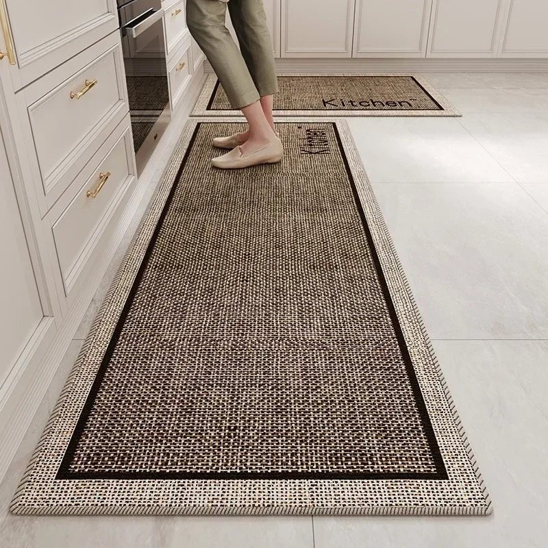 Tapis pour cuisine tapis de sol décoration de la maison tapis Long tapis antidérapant tapis de pied résistant à l'usure - Cuisine Chez Nadine