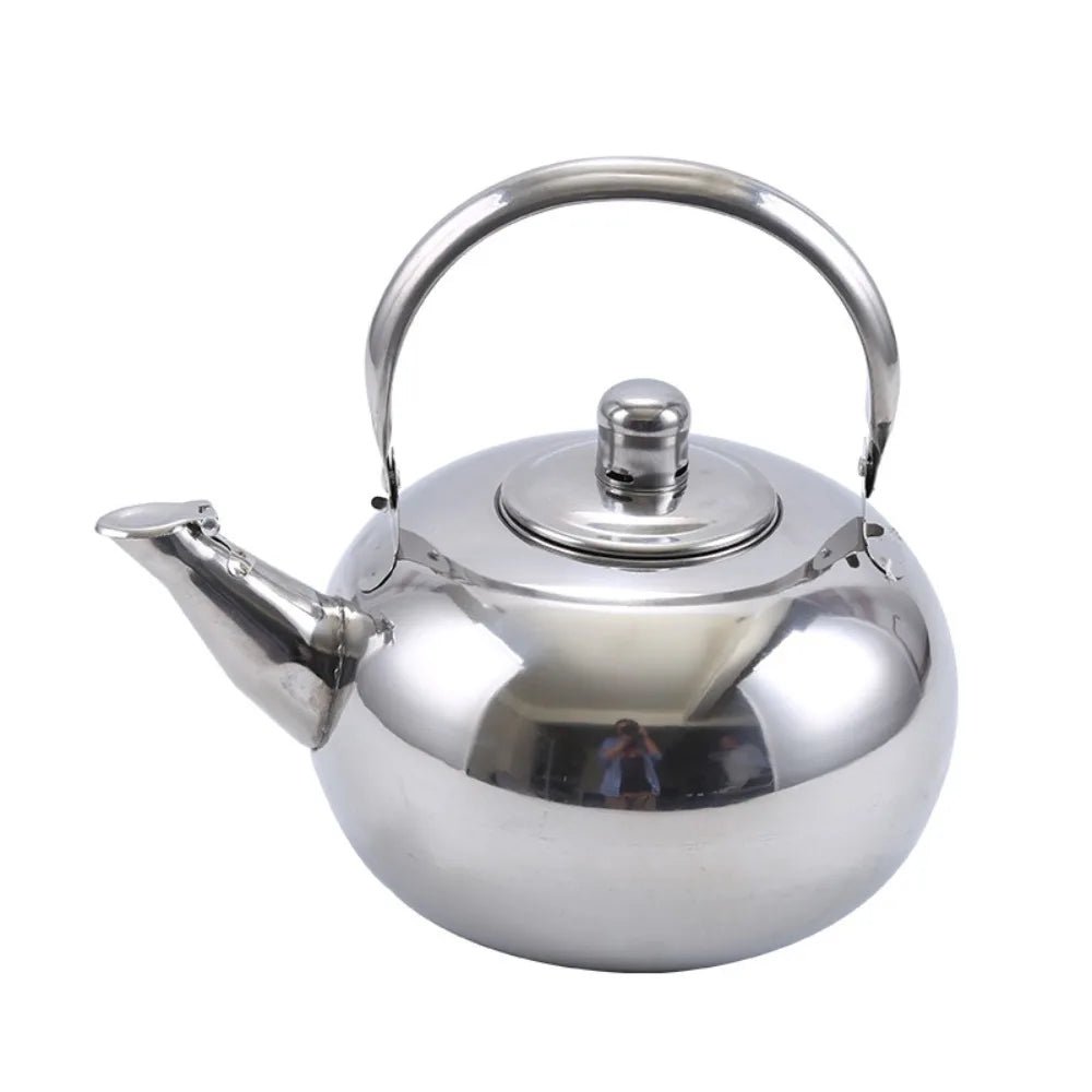 Théière en Verre avec Séparation Filtration Résistante Chaleur Poignée Bois Grande Capacité Infuseur - Cuisine Chez Nadine