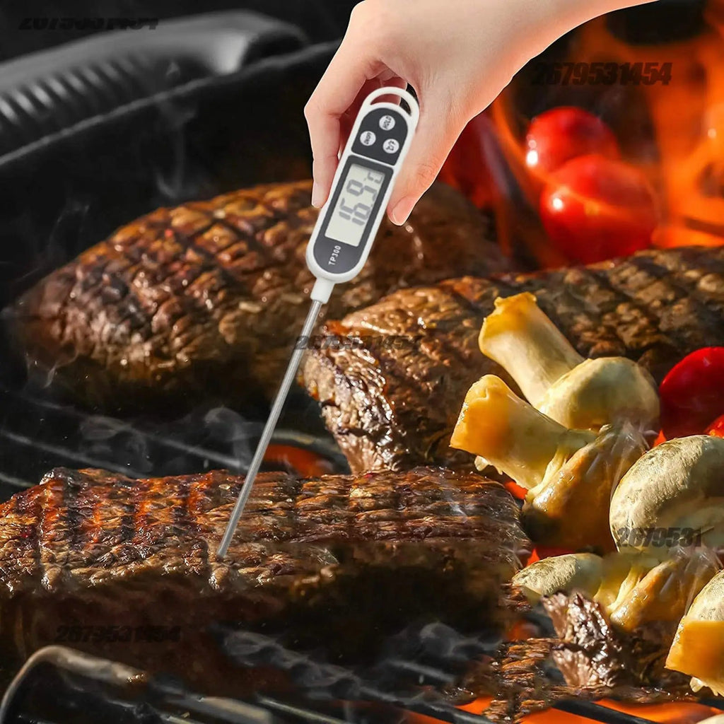Thermomètre de Cuisine Numérique - Mesure de Température pour Viande et Aliments - Cuisine Chez Nadine