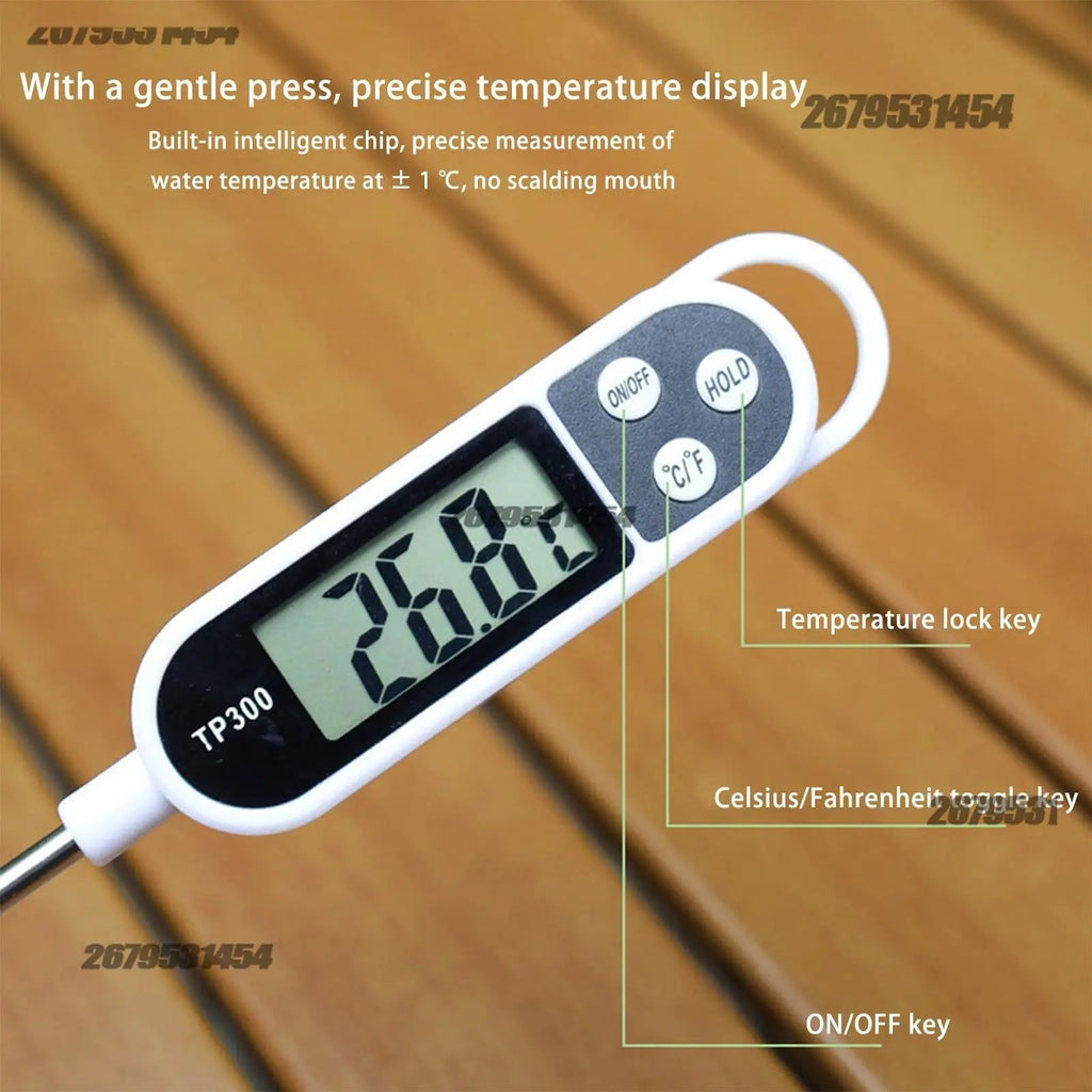 Thermomètre de Cuisine Numérique - Mesure de Température pour Viande et Aliments - Cuisine Chez Nadine