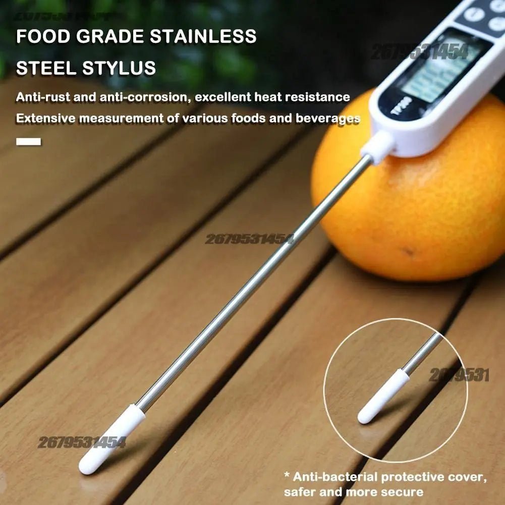 Thermomètre de Cuisine Numérique - Mesure de Température pour Viande et Aliments avec Écran LCD - Cuisine Chez Nadine