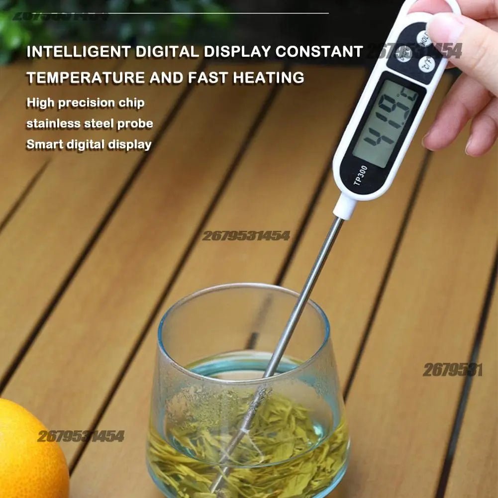 Thermomètre de Cuisine Numérique - Mesure de Température pour Viande et Aliments avec Écran LCD - Cuisine Chez Nadine