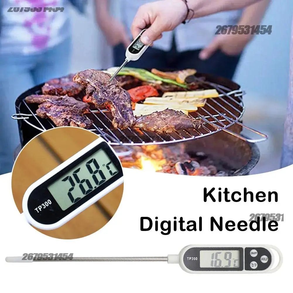 Thermomètre de Cuisine Numérique - Mesure de Température pour Viande et Aliments avec Écran LCD - Cuisine Chez Nadine