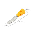 Ustensiles à Fromage en Acier Inoxydable avec Manche en Bois - Couteaux, Fourchette, Cuillère et Spatule à Beurre - Cuisine Chez Nadine