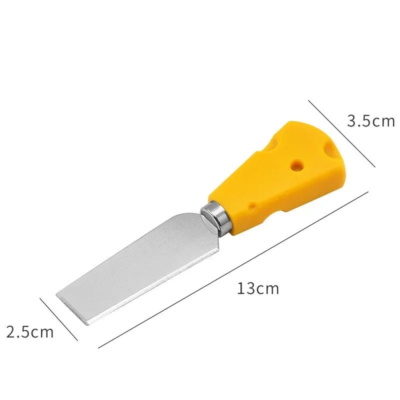 Ustensiles à Fromage en Acier Inoxydable avec Manche en Bois - Couteaux, Fourchette, Cuillère et Spatule à Beurre - Cuisine Chez Nadine