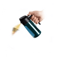 Vaporisateur d'huile en verre LOVFE 470ml (16oz) - Bouteille spray 2 en 1 avec bec verseur - Distributeur manuel pour huile d'olive - Éco - responsable - Cuisine Chez Nadine